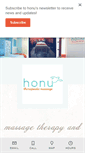Mobile Screenshot of honutherapeuticmassage.com